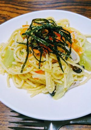 もりもりいける和風たらこスパ-レシピのメイン写真