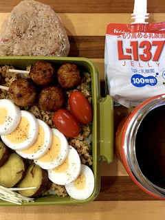 硬式野球部弁当10月13日-レシピのメイン写真