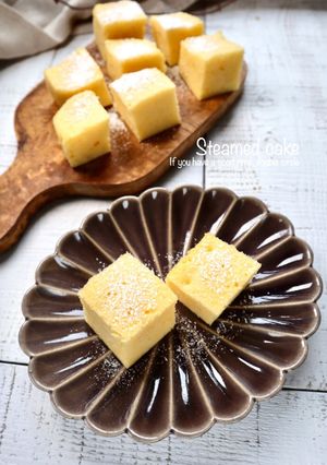 レンジで簡単！HM☆蒸しケーキ-レシピのメイン写真