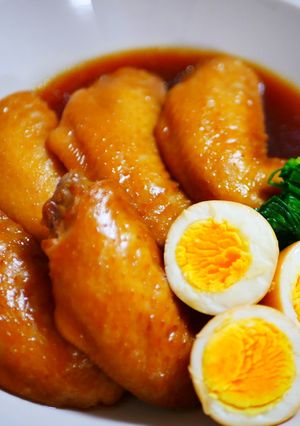 調理時間10分☆簡単手羽先のさっぱり煮-レシピのメイン写真