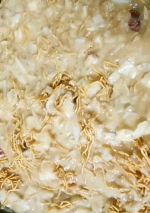 たこ焼き粉でもんじゃ焼き-レシピのメイン写真