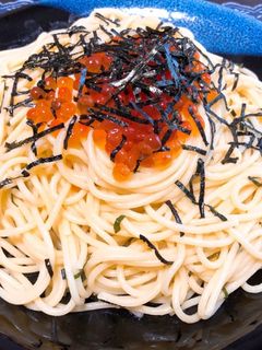 絶品☆イクラと大葉の和風パスタ-レシピのメイン写真
