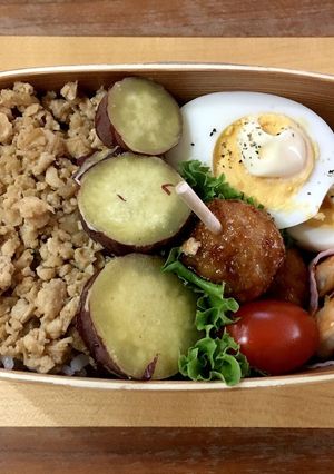 新体操娘弁当、10月13日-レシピのメイン写真