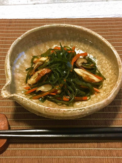 昆布めんめんと竹輪の炒め煮-レシピのメイン写真