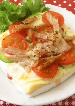 食べやすい♡はんぺんピザの作り方♪-レシピのメイン写真
