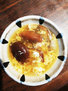 生姜香る椎茸と玉ねぎのかき玉スープ-レシピのメイン写真