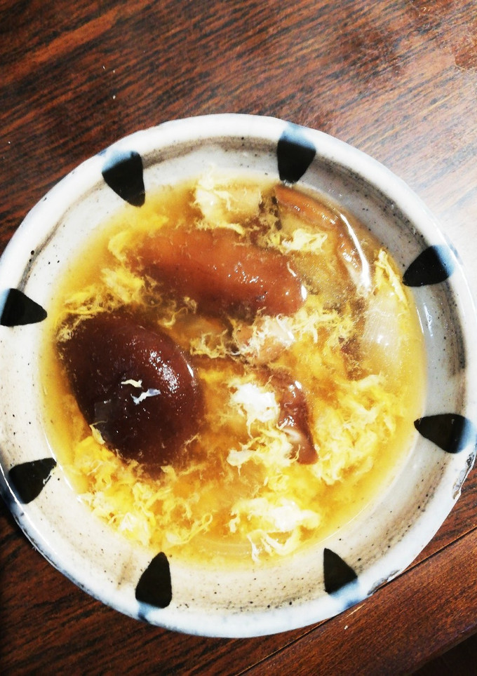生姜香る椎茸と玉ねぎのかき玉スープ-レシピのメイン写真