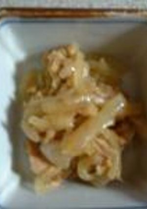 玉葱とシーチキンの炒め物-レシピのメイン写真