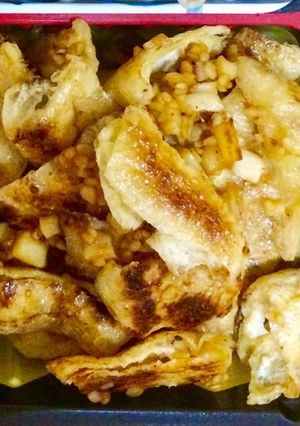カリカリ油揚げのにんにく醤油-レシピのメイン写真