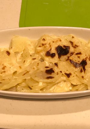 コツ要らず☆付け合わせ簡単ポテトグラタン-レシピのメイン写真