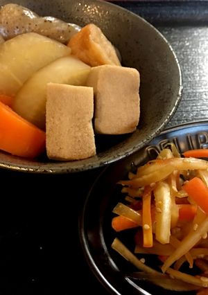 煮物と端材きんぴら-レシピのメイン写真