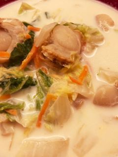 白菜とホタテのスープ-レシピのメイン写真