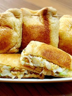 納豆とじゃこチーズの油揚げ包み焼き-レシピのメイン写真
