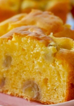 米粉で作るバナナのパウンドケーキ-レシピのメイン写真