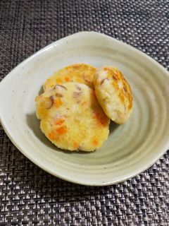 根菜としいたけのおからのおやき-レシピのメイン写真