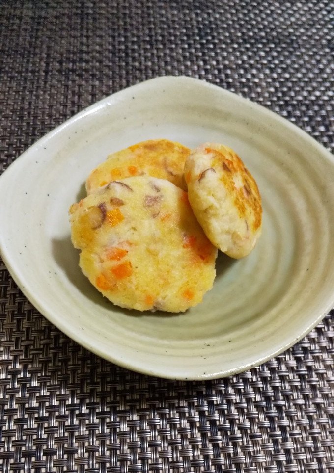 根菜としいたけのおからのおやき-レシピのメイン写真