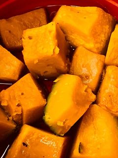 かぼちゃの煮物 冷凍素材をレンジ圧力鍋で-レシピのメイン写真