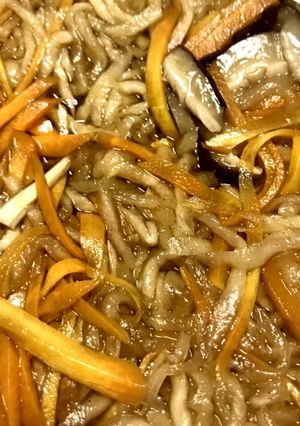 簡単　ボウル１つでレンジで切り干し大根-レシピのメイン写真