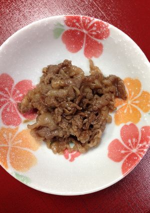 牛肉の甘辛煮-レシピのメイン写真