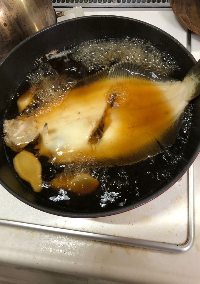 なめたカレイの煮付け-レシピのメイン写真
