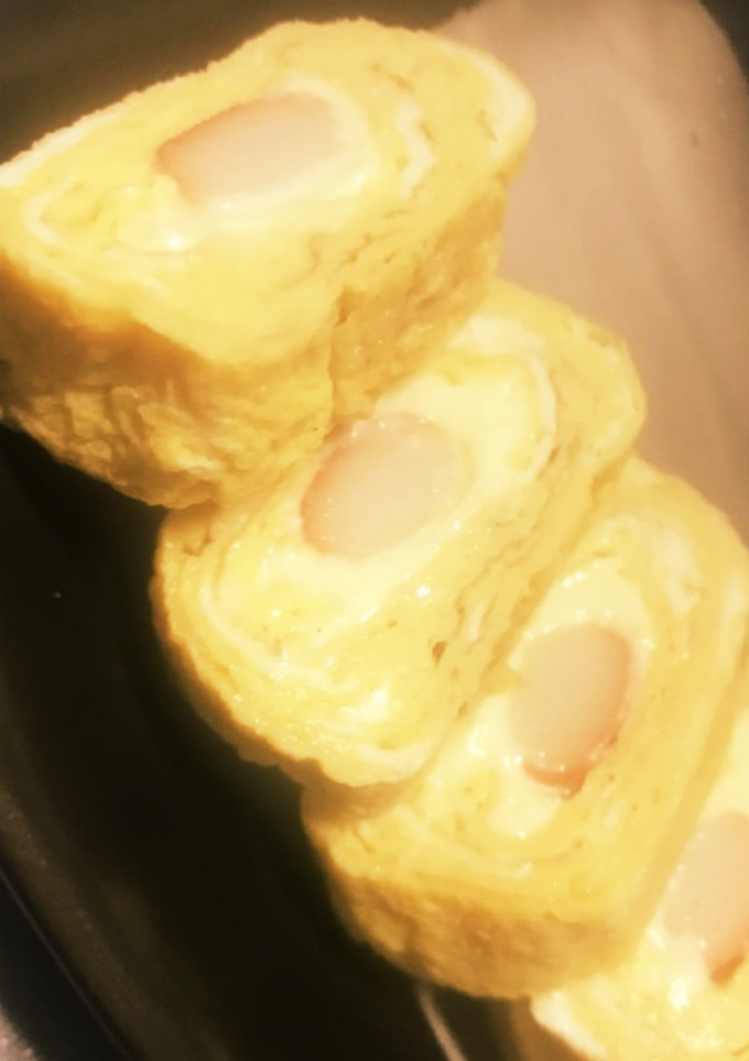 カニカマとチーズの出汁巻き卵-レシピのメイン写真