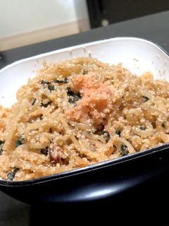 糸こんにゃくの明太子炒め-レシピのメイン写真