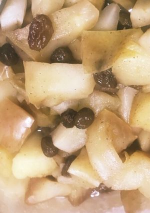りんごとレーズンの甘煮-レシピのメイン写真