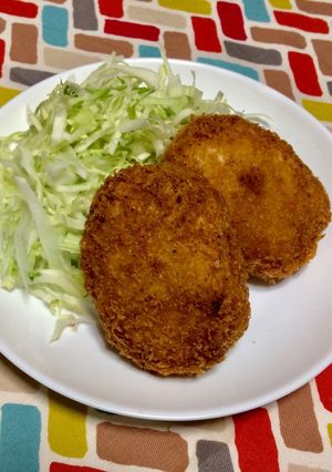 超簡単☆カルボナーラ風味の変わりコロッケ-レシピのメイン写真