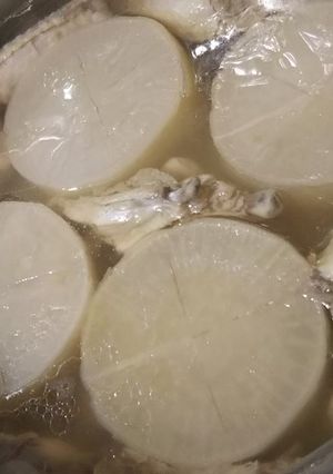 ほくほく手羽元とほろほろ大根の出汁煮-レシピのメイン写真