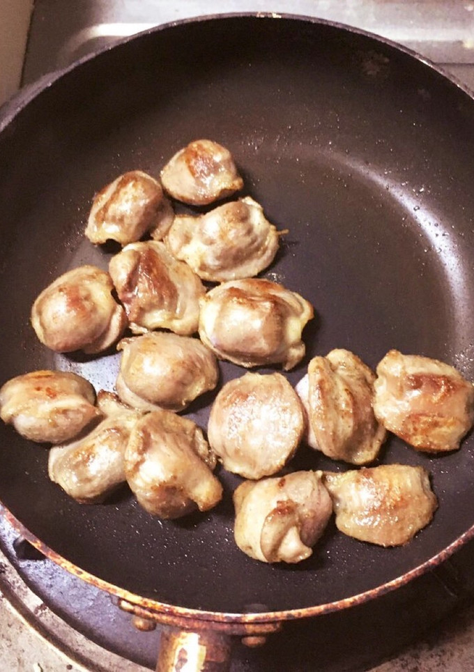 【おかず】【おつまみ】砂肝の塩コショウ焼-レシピのメイン写真