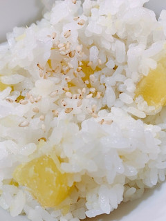 余計な行程はなし!簡単さつまいもごはん!-レシピのメイン写真