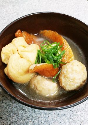 簡単余り食材で♪おでん風スープ-レシピのメイン写真