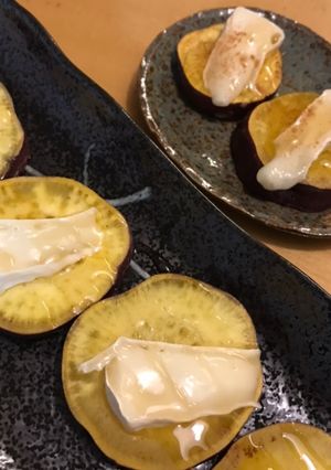 焼き芋のカマンベールのせ-レシピのメイン写真