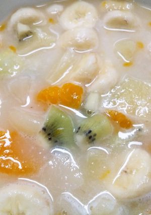 カルピスでフルーツポンチ-レシピのメイン写真