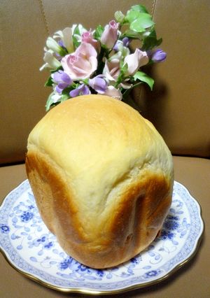 HB使用♡クリームチーズ食パン-レシピのメイン写真
