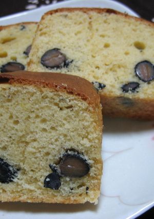 ＊黒豆ときな粉のパウンドケーキ＊-レシピのメイン写真