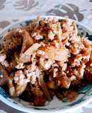ご飯や晩酌のお供に！アケビの肉詰め風