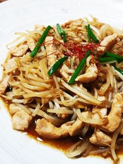 豚肉ともやしの香味炒め-レシピのメイン写真