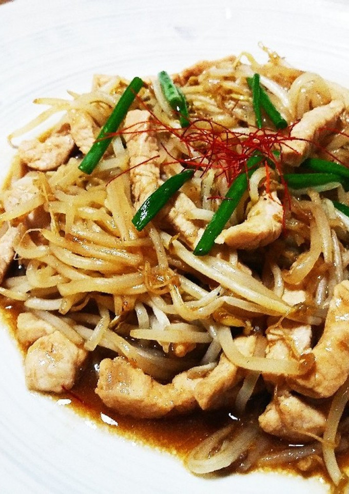 豚肉ともやしの香味炒め-レシピのメイン写真