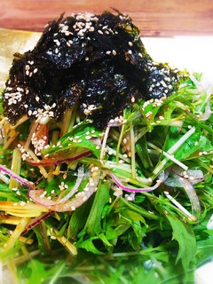 水菜のコリアンサラダ-レシピのメイン写真