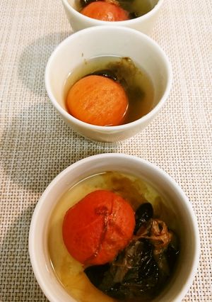 トマトとキクラゲおでん出汁煮-レシピのメイン写真