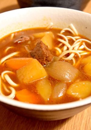 カレーうどん-レシピのメイン写真