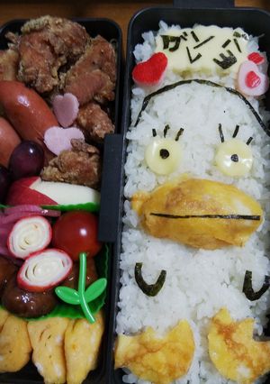 銀魂、エリザベスキャラ弁当-レシピのメイン写真