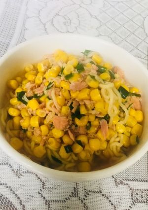 インスタントラーメン アレンジ-レシピのメイン写真