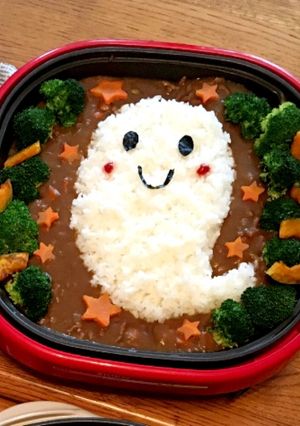 子供が喜ぶ♡ハロウィン☆カレー♫-レシピのメイン写真