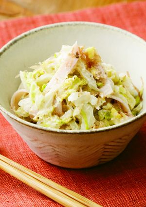 和風だし＆マヨ！白菜のサラダ-レシピのメイン写真