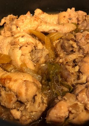 鶏手羽元とセロリのナンプラー煮-レシピのメイン写真