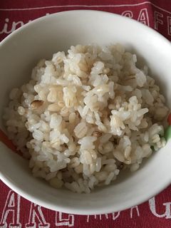 2種類のもち麦ご飯(圧力鍋)-レシピのメイン写真