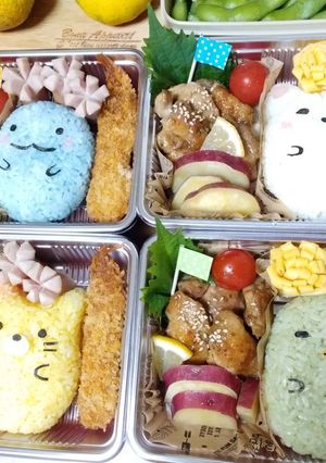 すみっコぐらし運動会弁当!-レシピのメイン写真