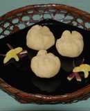 芋ピーの甘さ控えめ茶巾しぼり